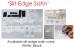 100 labels Single Colour print, Sew-on Clothing label, Slit-edge Satin, Centerfold Endfold Loopfold